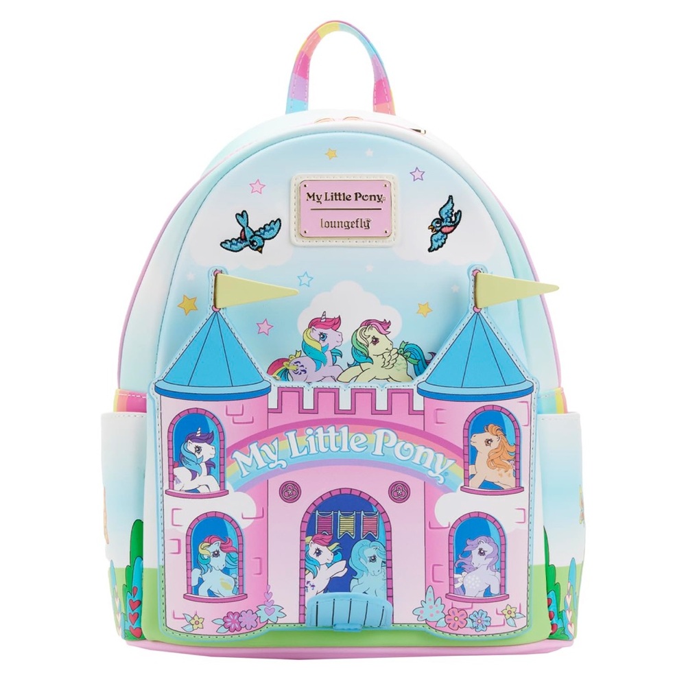 Loungefly Hasbro My Little Pony Castle MINI Backpack NEW
